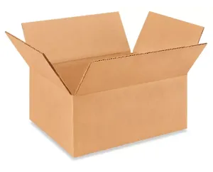 10 x 8 x 4" Lightweight 32 ECT Corrugated Boxes