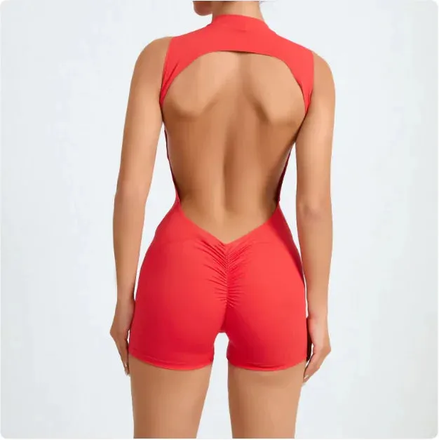 Backless Yoga Jumpsuit – Stylish and Comfortable Activewear