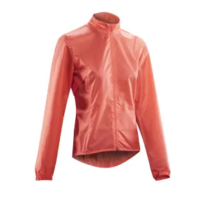 Bicycle raincoat 100 women's Van Rysel