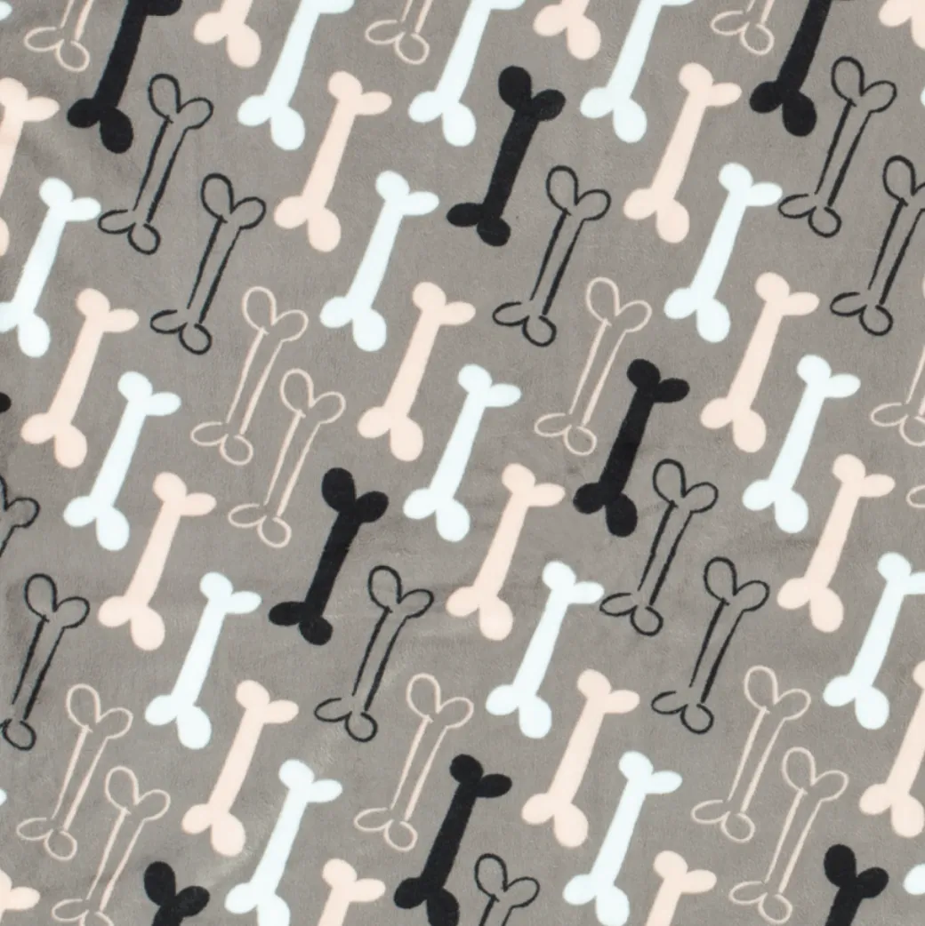 Boney Maloney Bone Print Blanket