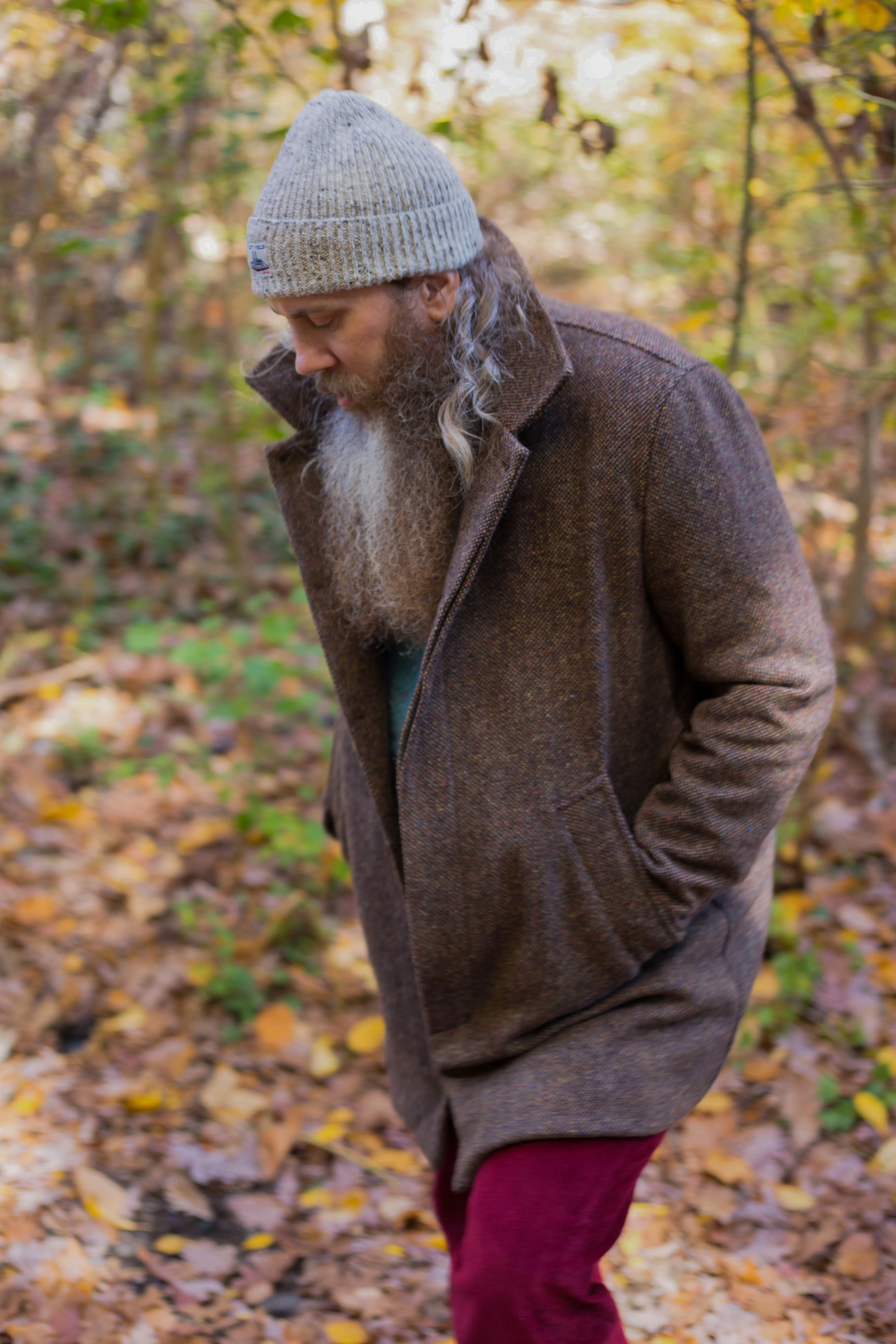 Brown Irish Tweed Coat