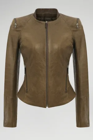 Brown Leather Jacket