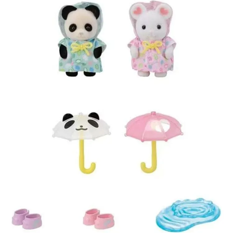 Calico Critters Nursery Friends - Rainy Day Duo