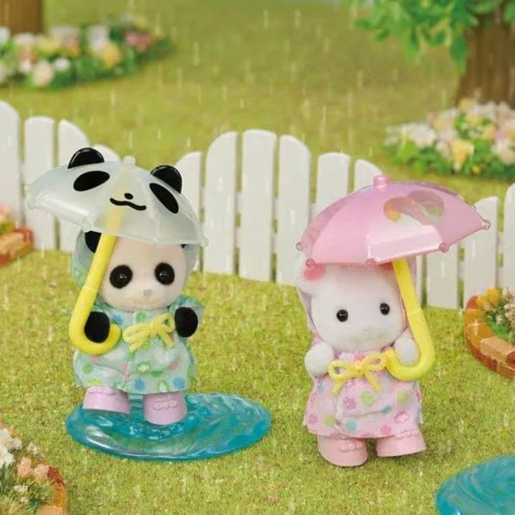 Calico Critters Nursery Friends - Rainy Day Duo