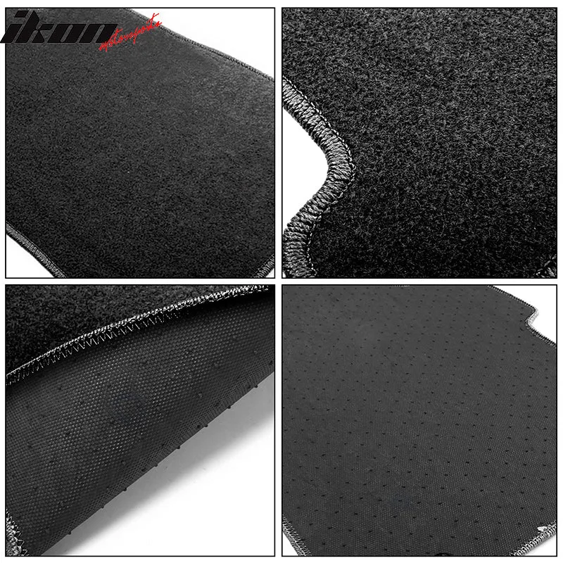 Car Floor Mat for 2016-2020 Toyota Mirai Black Front Rear  Nylon 4 PCS