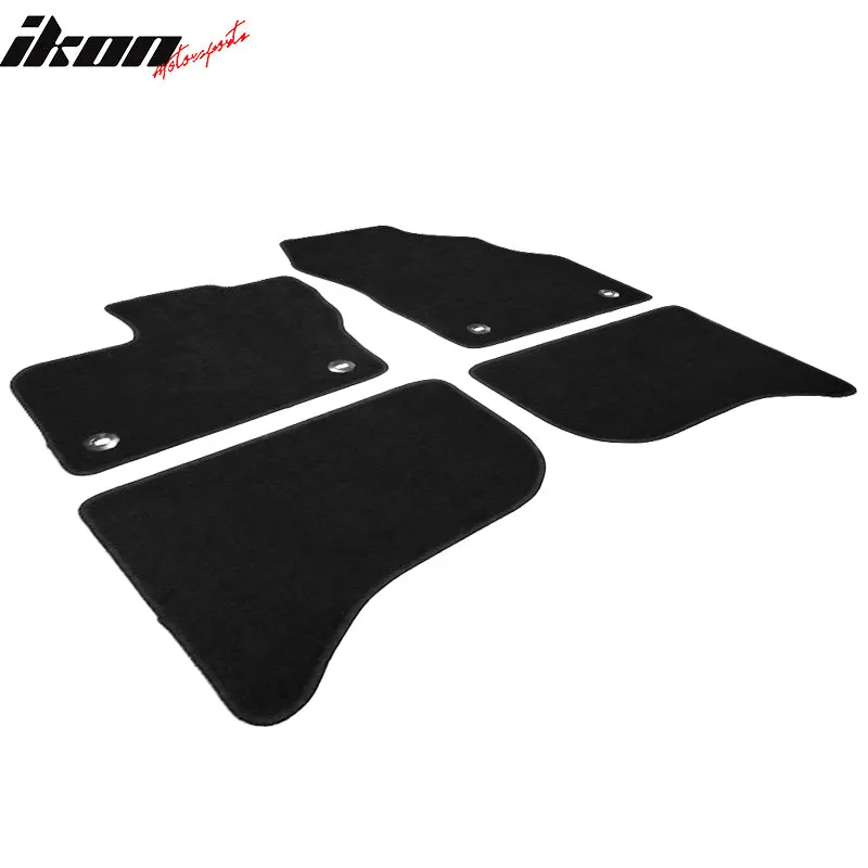 Car Floor Mat for 2016-2020 Toyota Mirai Black Front Rear  Nylon 4 PCS