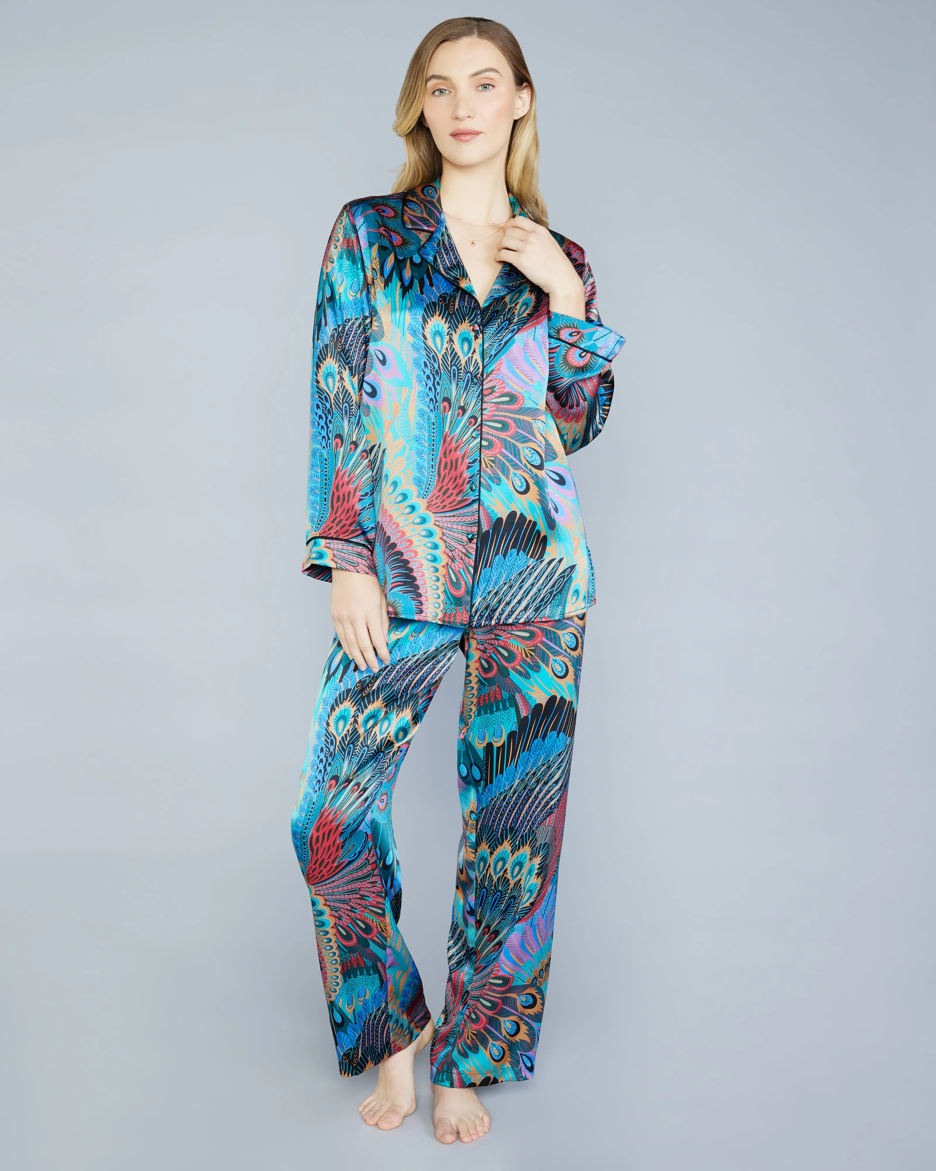 Erte Silk Pajamas