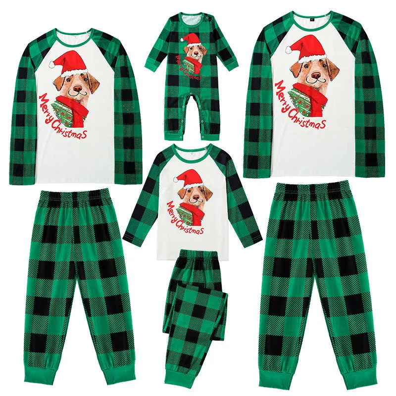 Family Set Christmas Fashion Long Sleeve Pajamas