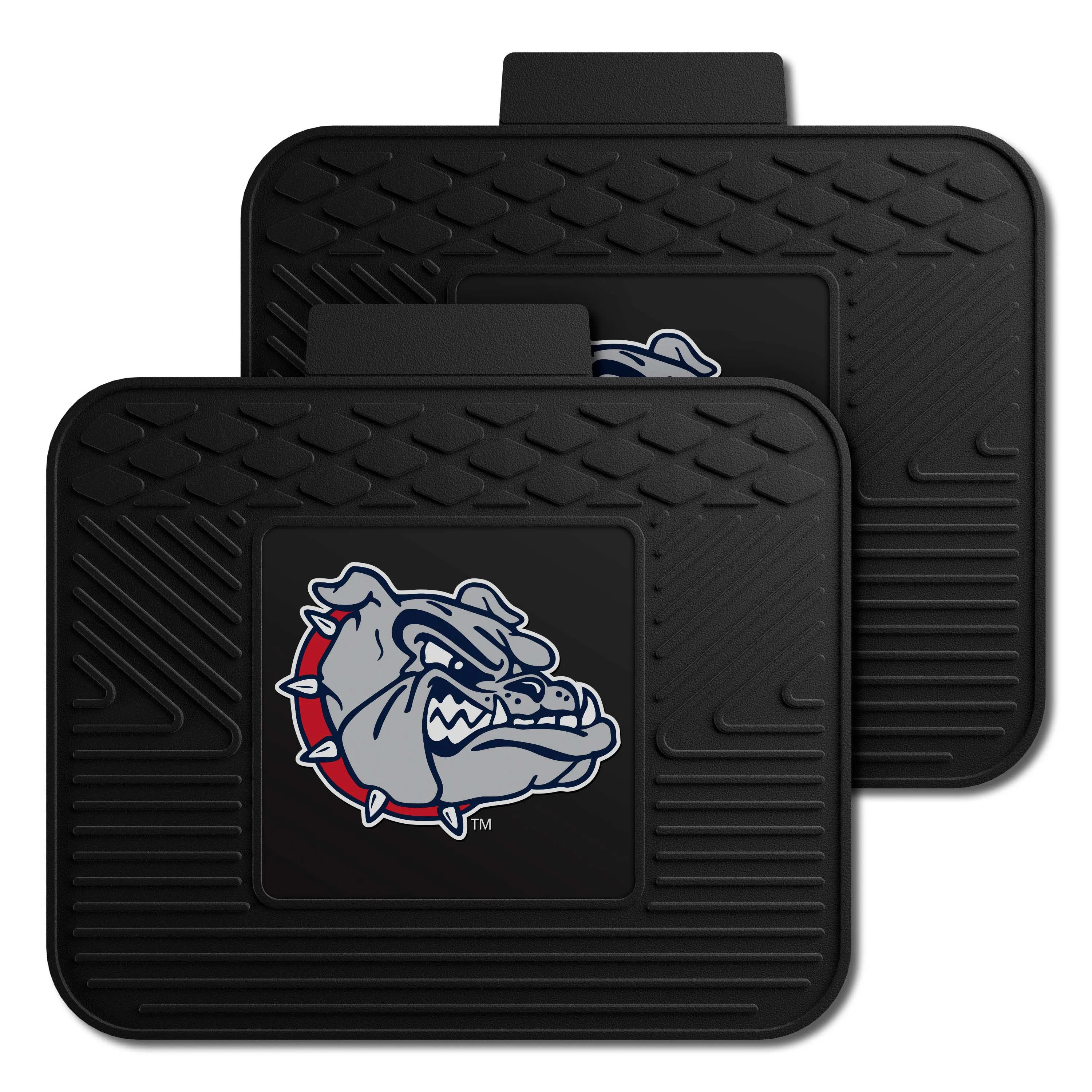 Gonzaga Bulldogs Back Seat Car Utility Mats - 2 Piece Set