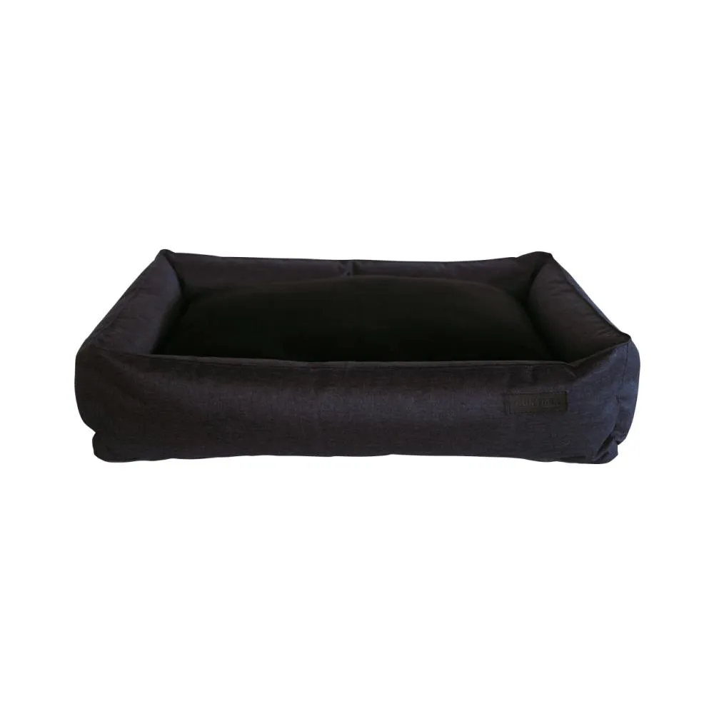 Huntlea Urban Bolster Black Dog Bed