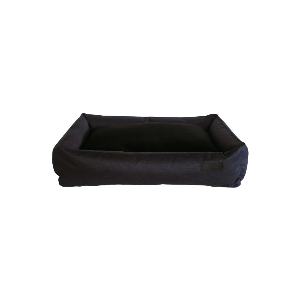 Huntlea Urban Bolster Black Dog Bed