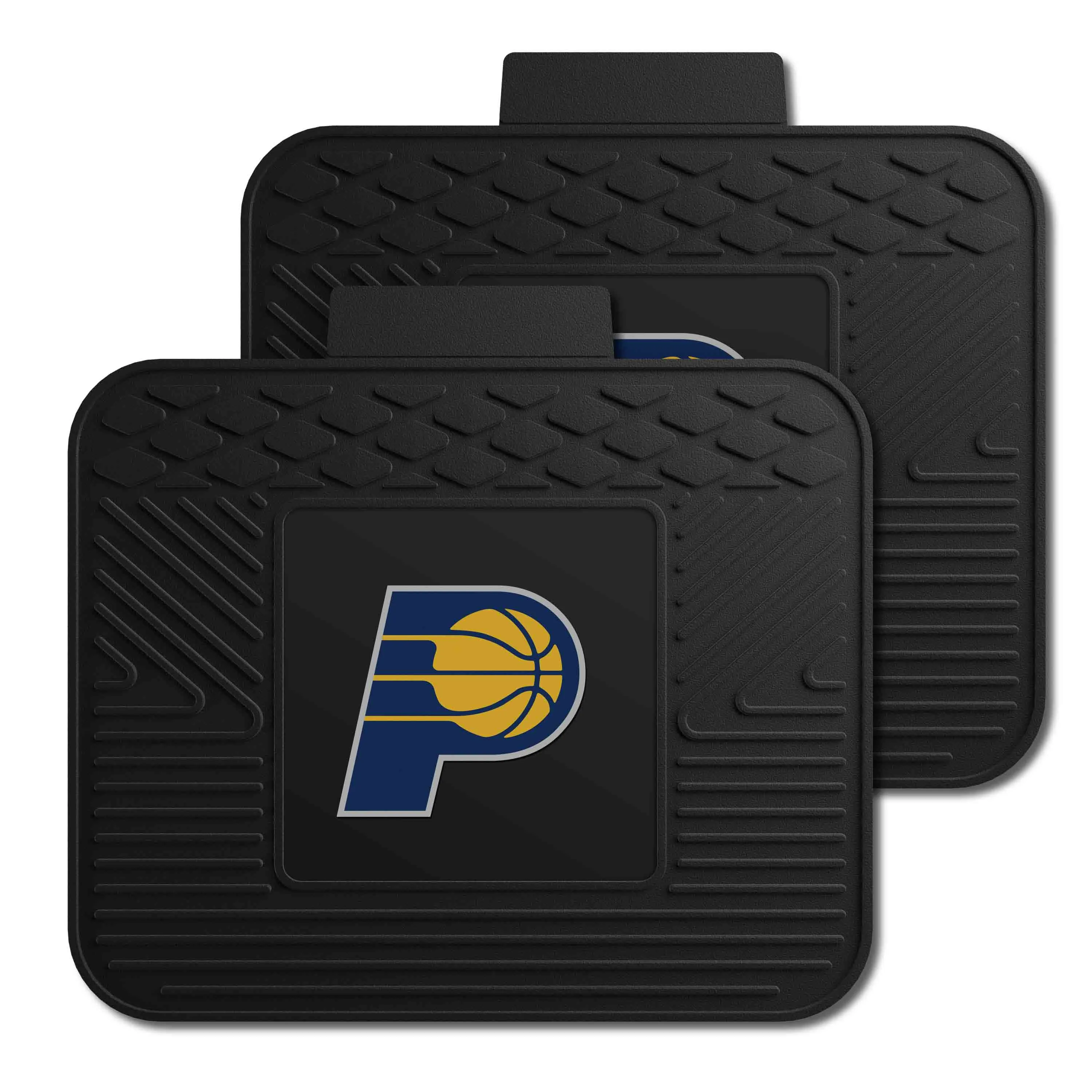 Indiana Pacers Back Seat Car Utility Mats - 2 Piece Set