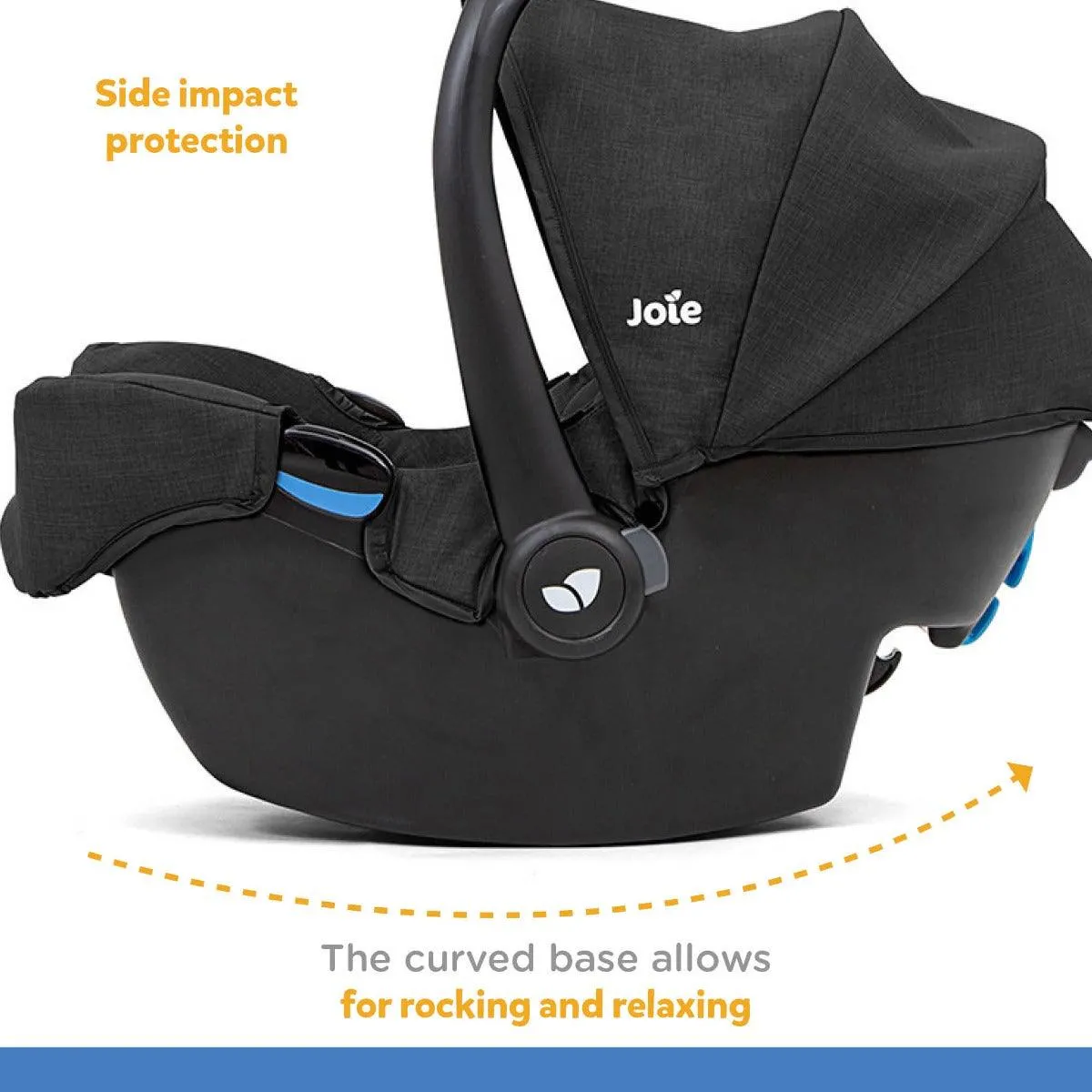 Joie Gemm Infant Carrier Shell - Suitable Rearward Facing Birth for Ages 0-1 Years