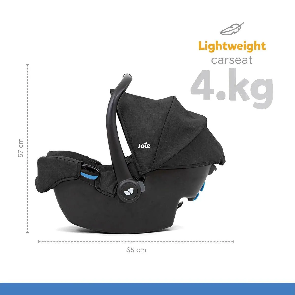 Joie Gemm Infant Carrier Shell - Suitable Rearward Facing Birth for Ages 0-1 Years