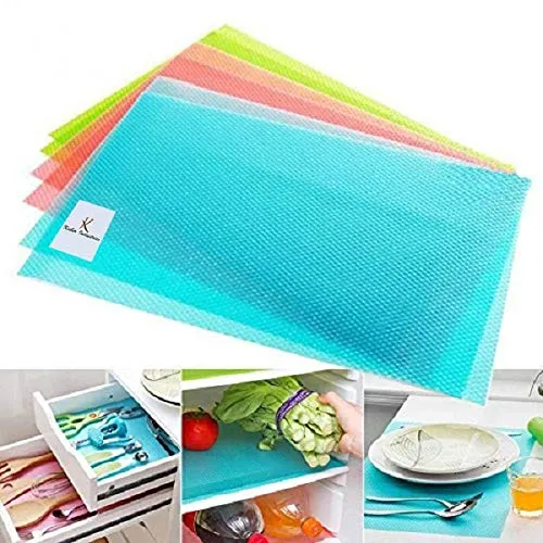 Kuber Industries Plastic 6 Piece Place Mat Set - Multicolour