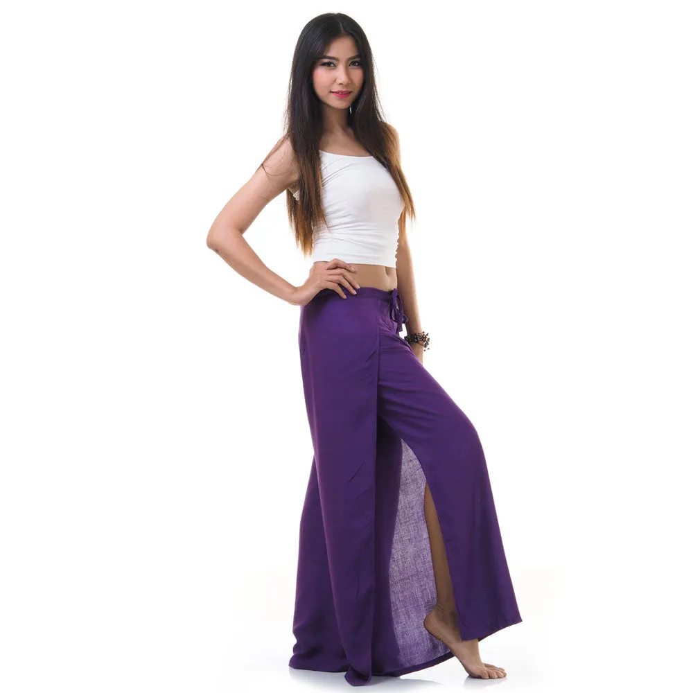 Lavender Dreams Thai Wrap Pants