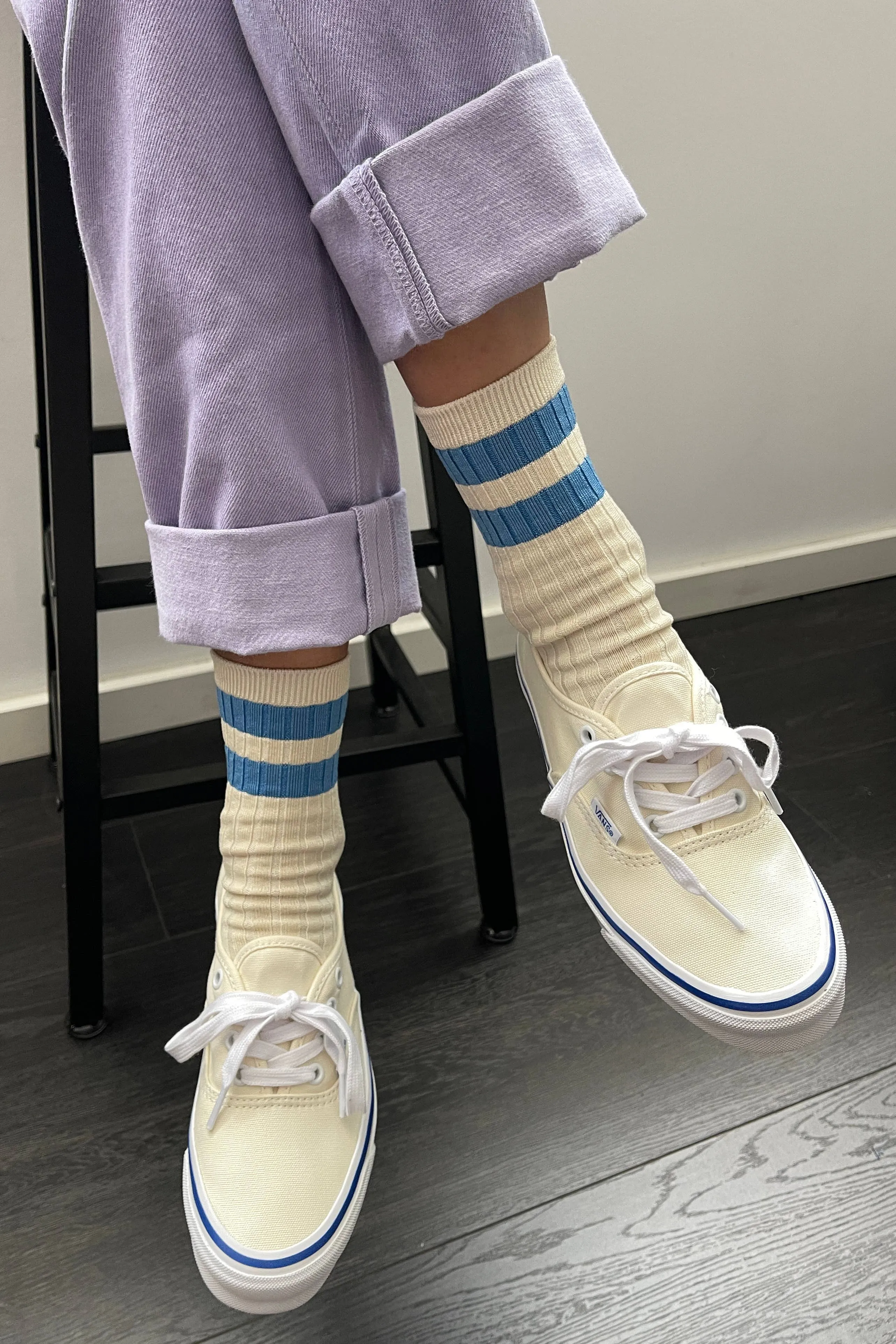 LE BON SHOPPE  Her Socks | Varsity: Blue