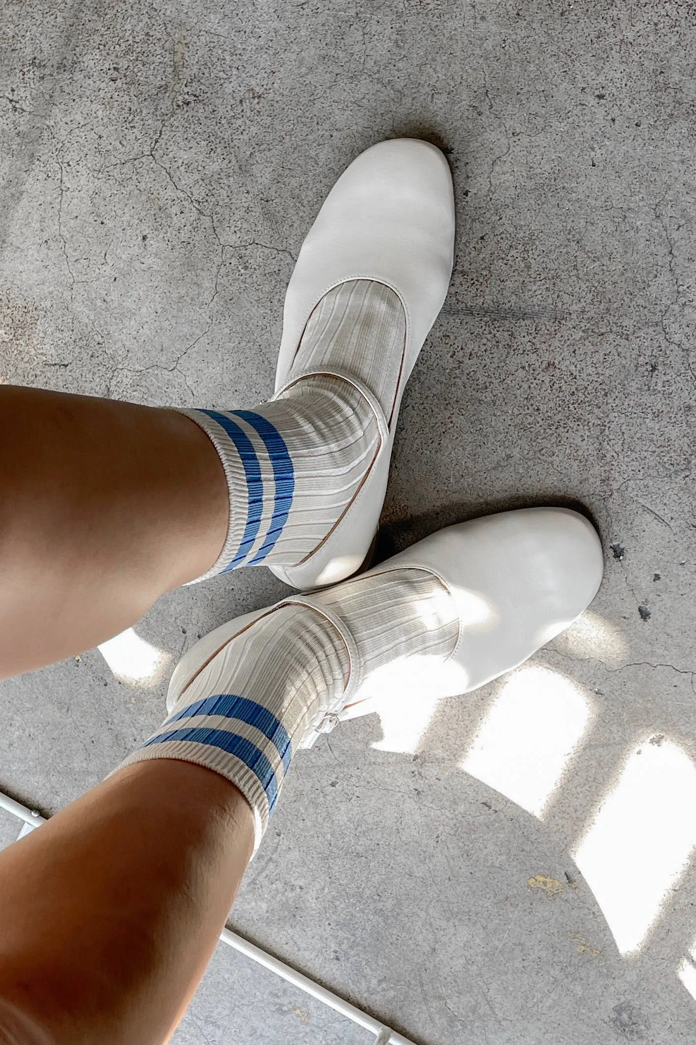 LE BON SHOPPE  Her Socks | Varsity: Blue