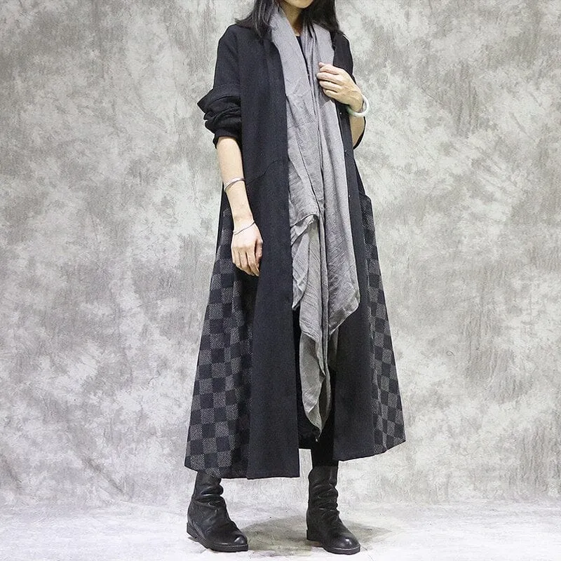 Lightweight Geometric Trench Coat | Nirvana