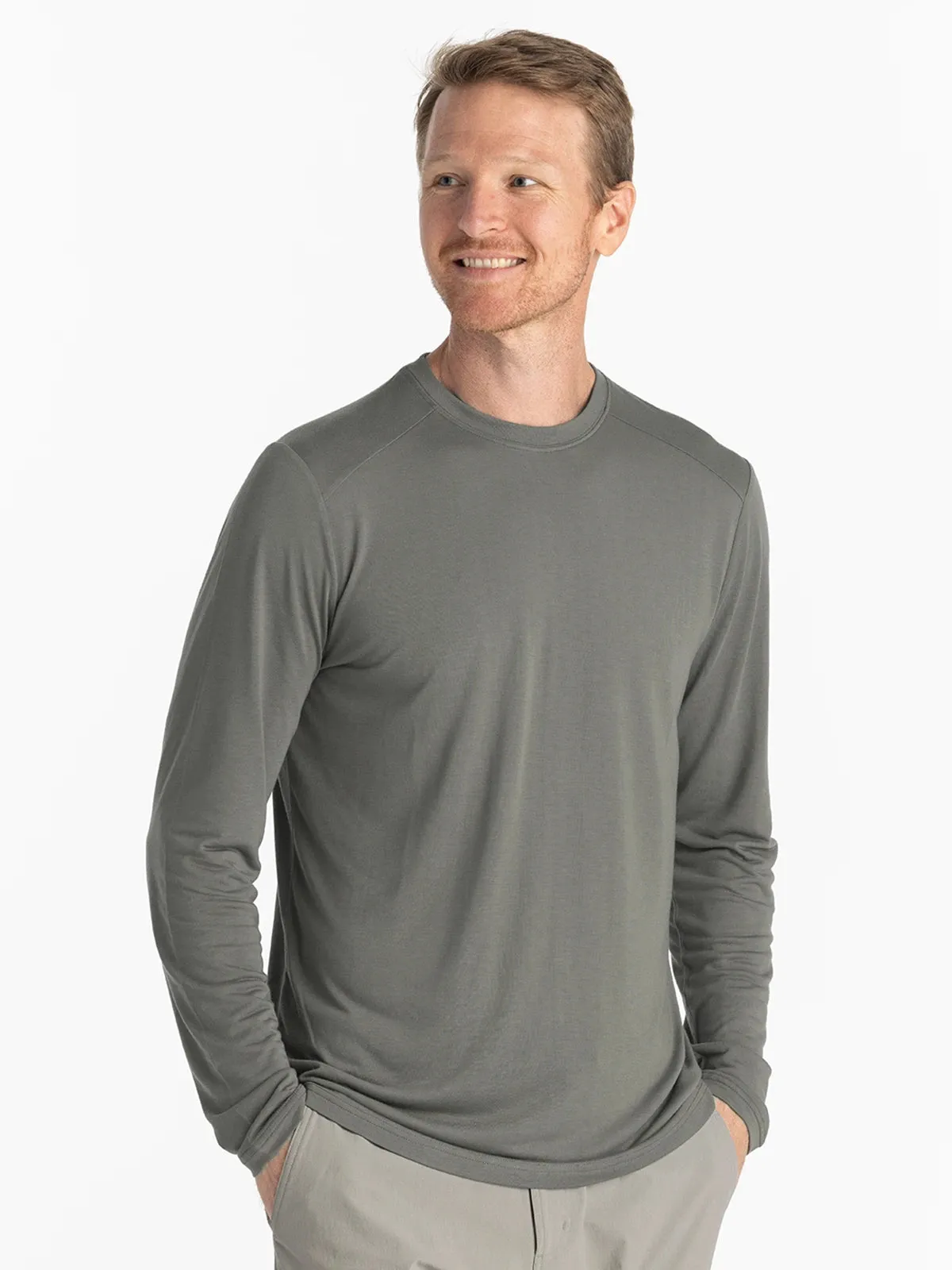 Men's Bamboo Lightweight Long Sleeve - Fatigue