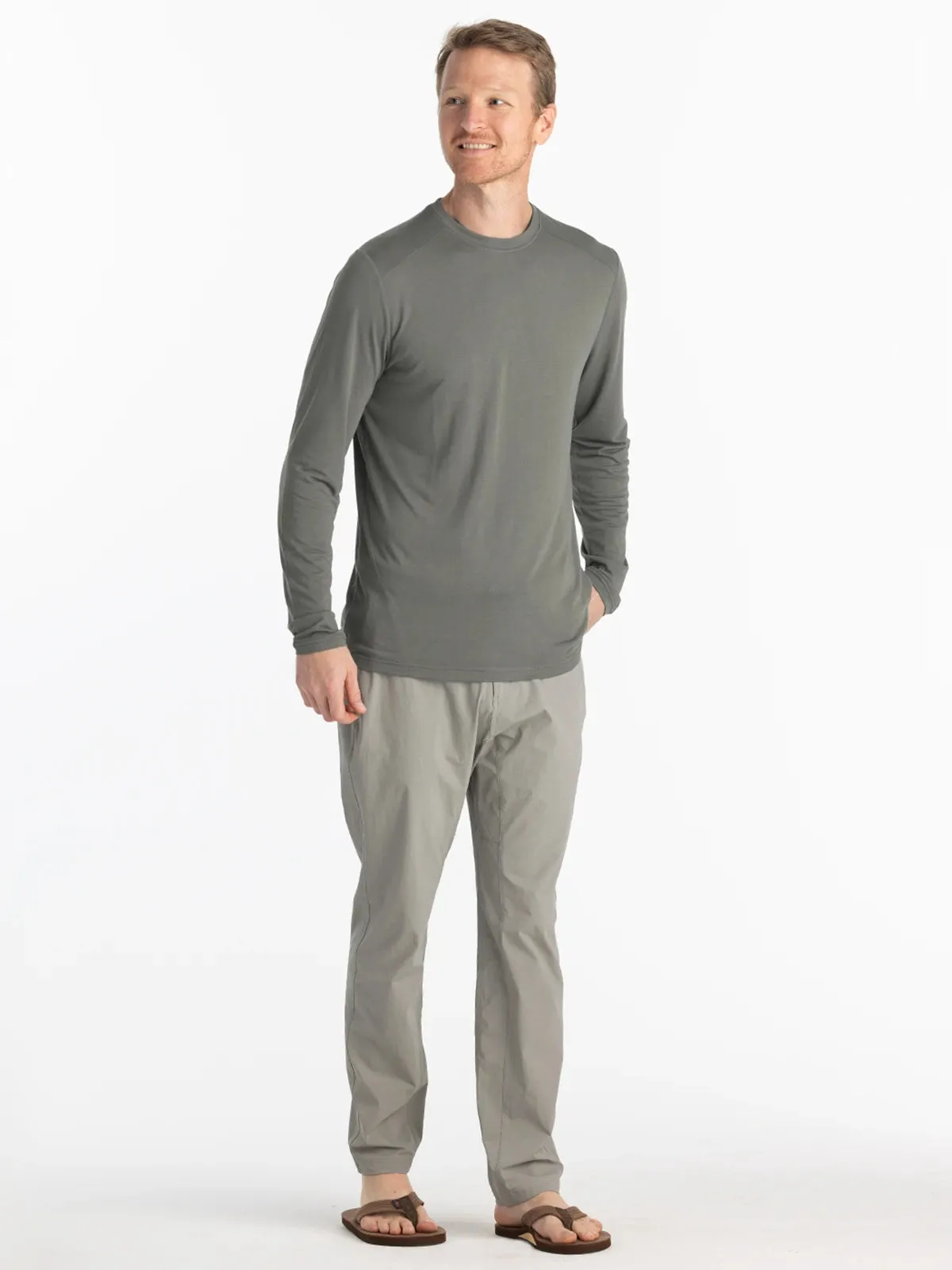 Men's Bamboo Lightweight Long Sleeve - Fatigue