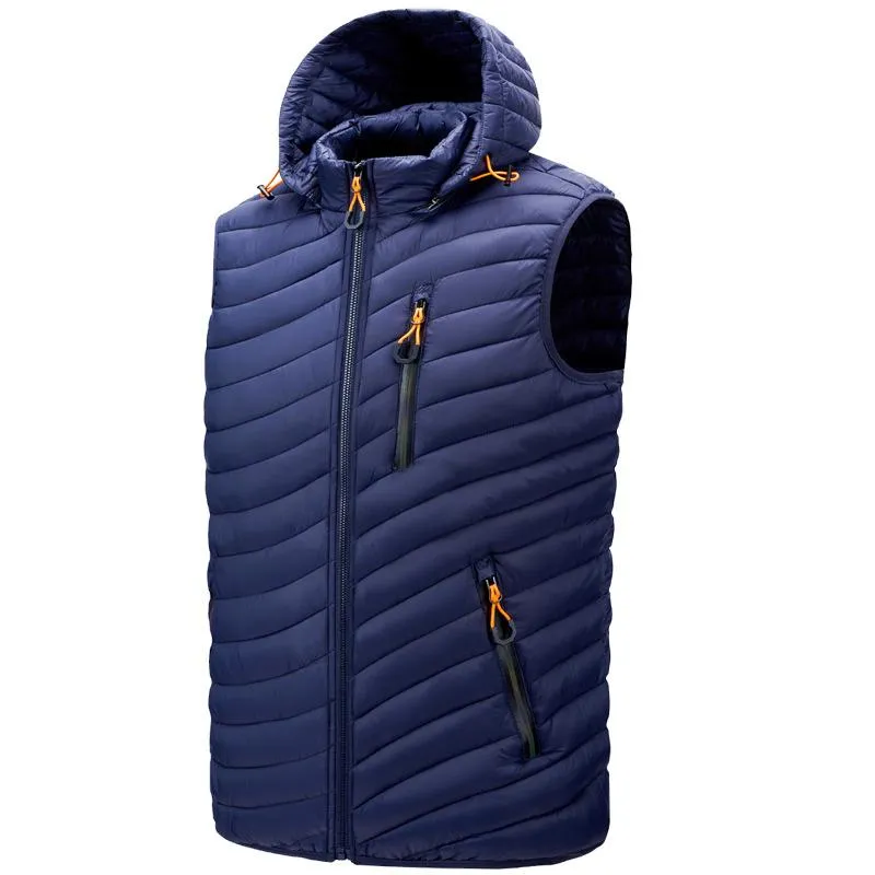 Men's Lightweight Cotton Vest with Hood 64122309L