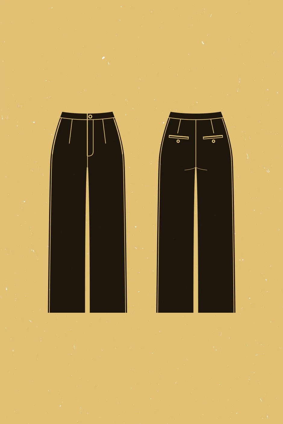 Narcisse Pants Pattern