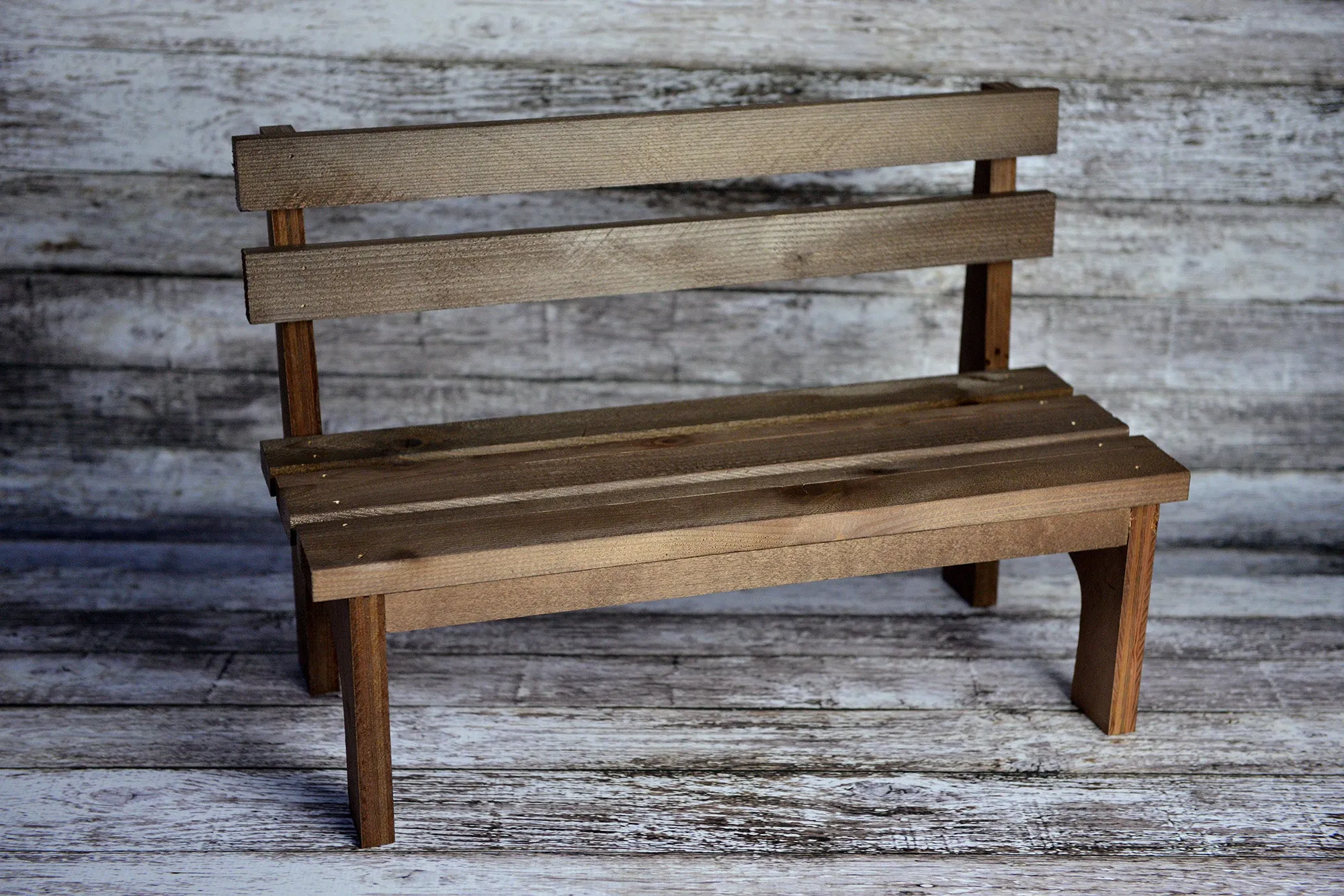 Park Bench - Brown