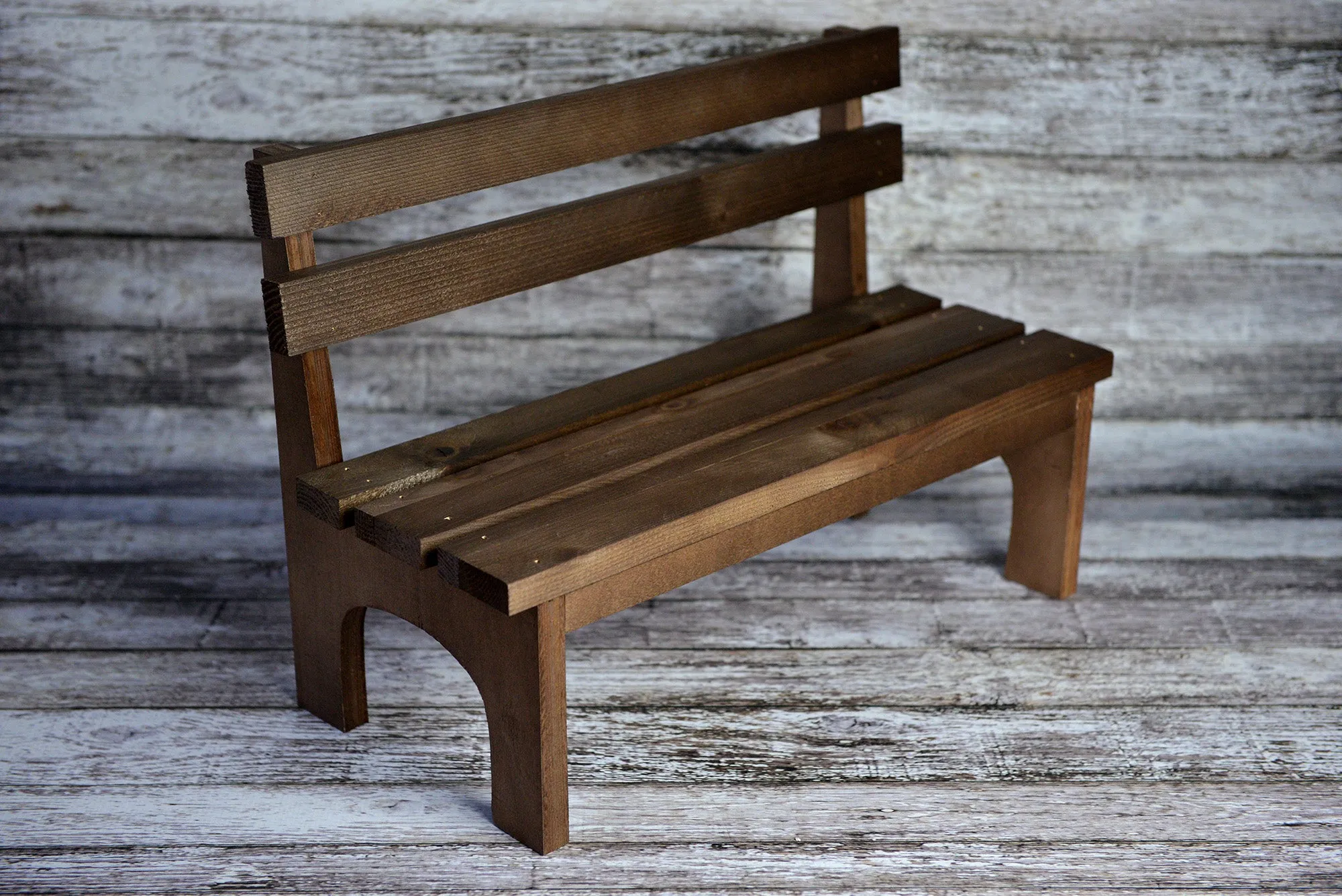 Park Bench - Brown