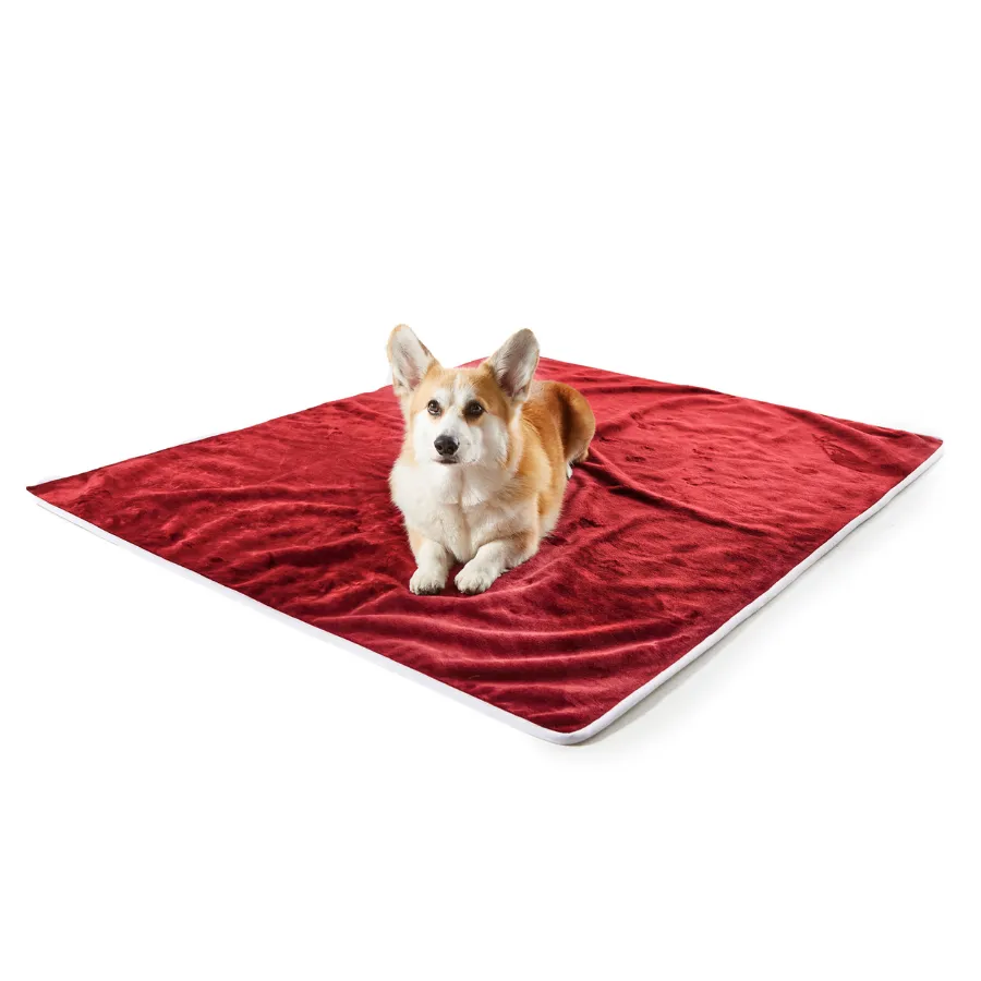 PupProtector™ Waterproof Throw Blanket - Red Velvet