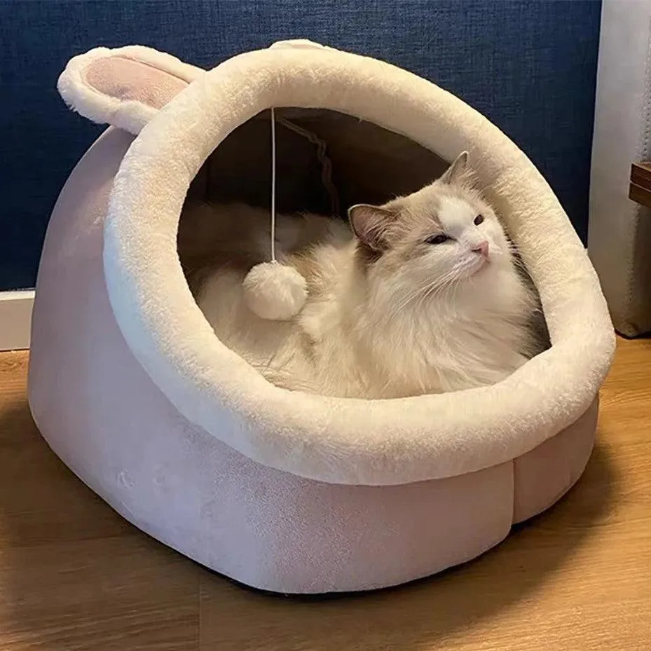 Purring Kitty Cave Bed