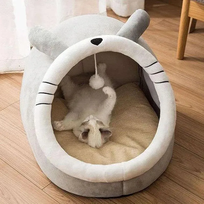 Purring Kitty Cave Bed