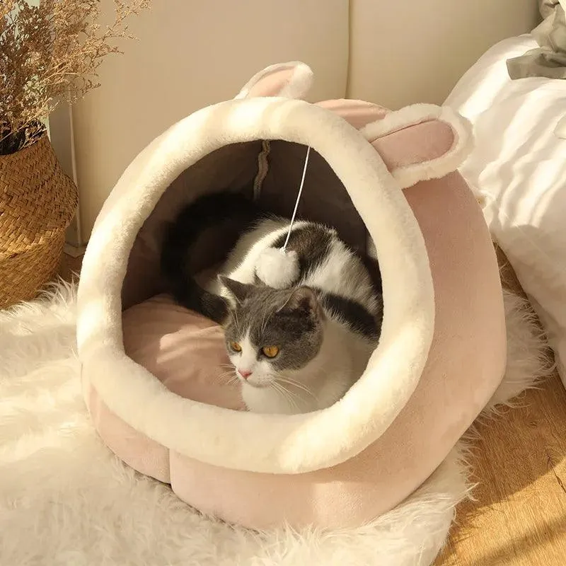 Purring Kitty Cave Bed