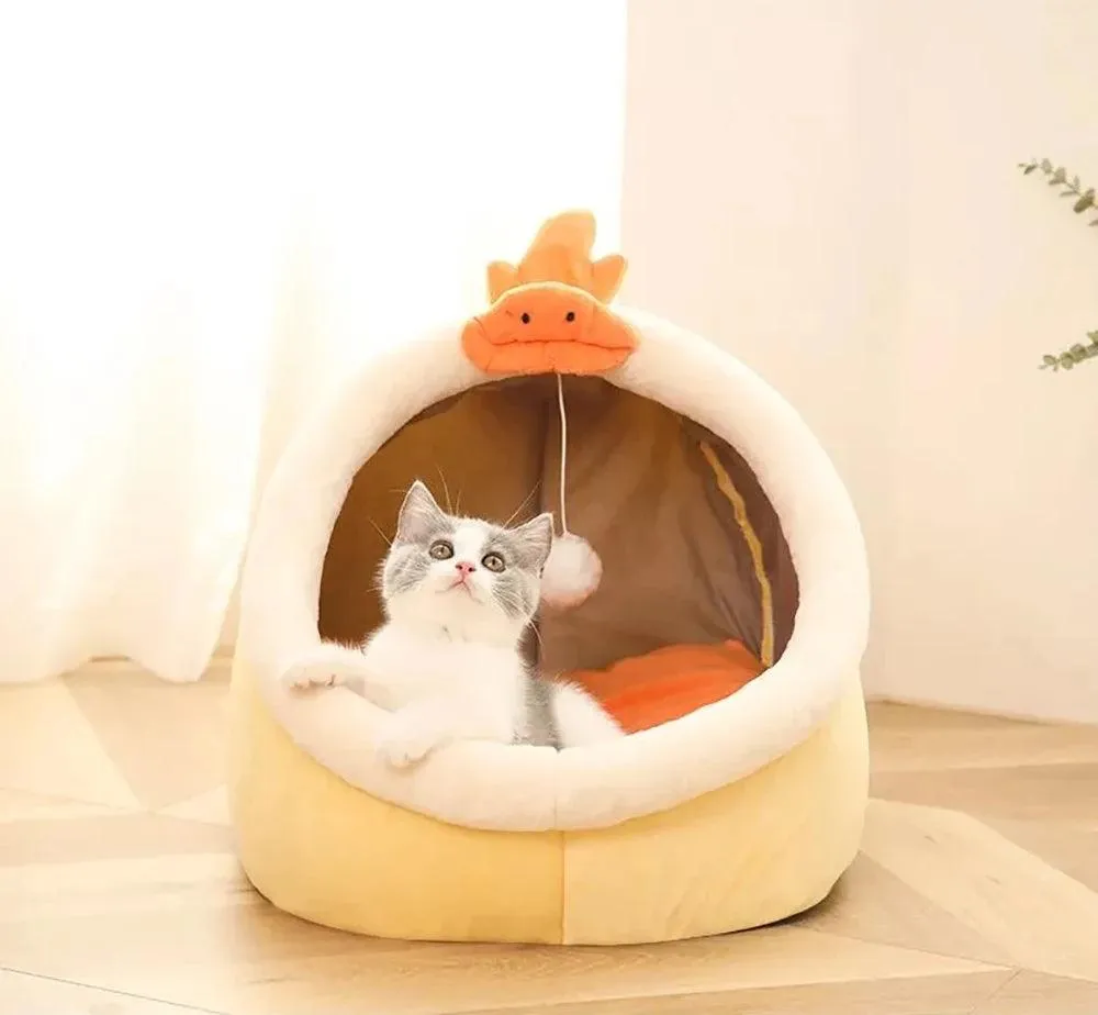 Purring Kitty Cave Bed