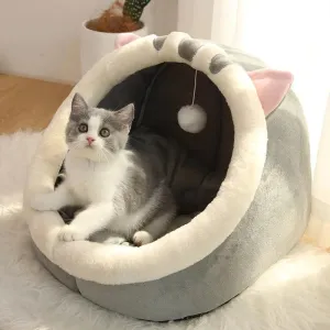 Purring Kitty Cave Bed