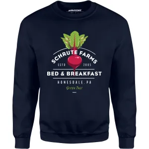 Schrute Farms Bed & Breakfast - Unisex Sweatshirt