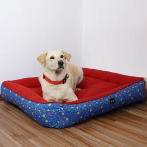 Skatrs Stellar Vibrant Space Bed for Dogs & Cats