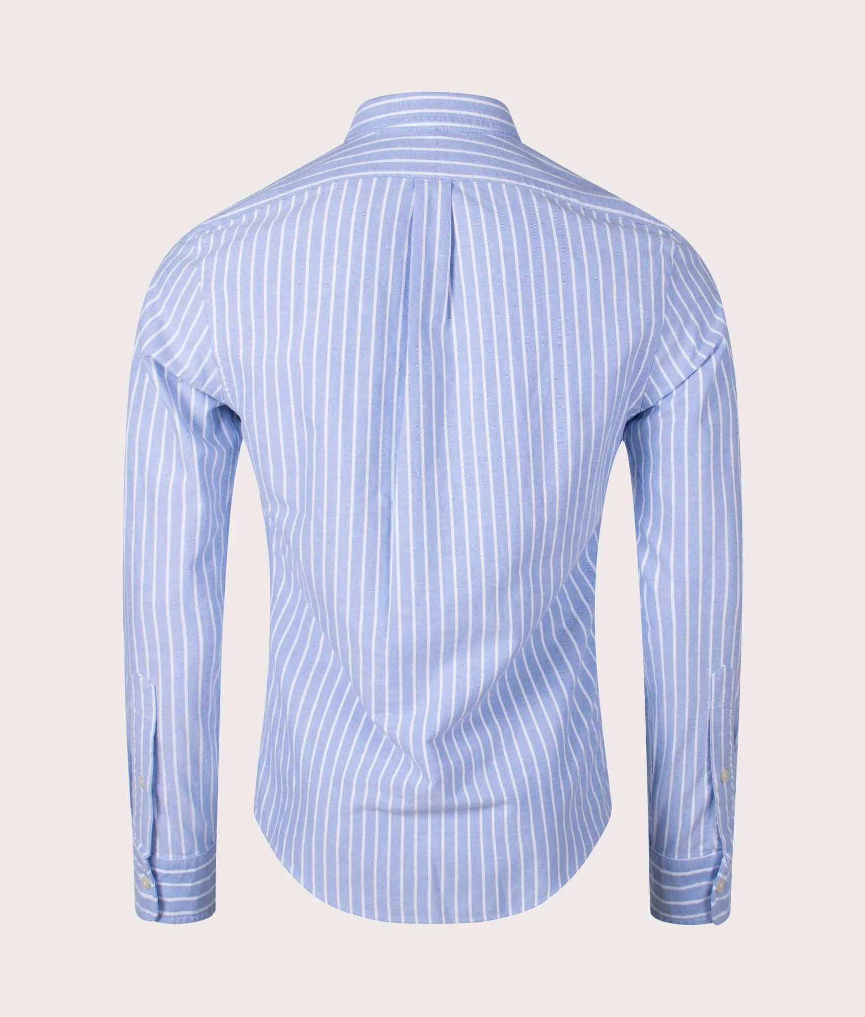 Slim Fit Lightweight Striped Oxford Shirt