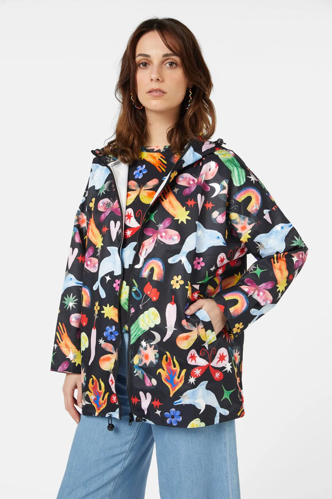 Sticker Collection Raincoat