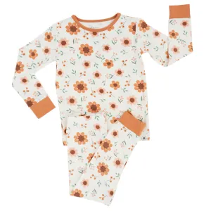 Sweet Bamboo Big Kid Pajama | Sunflower