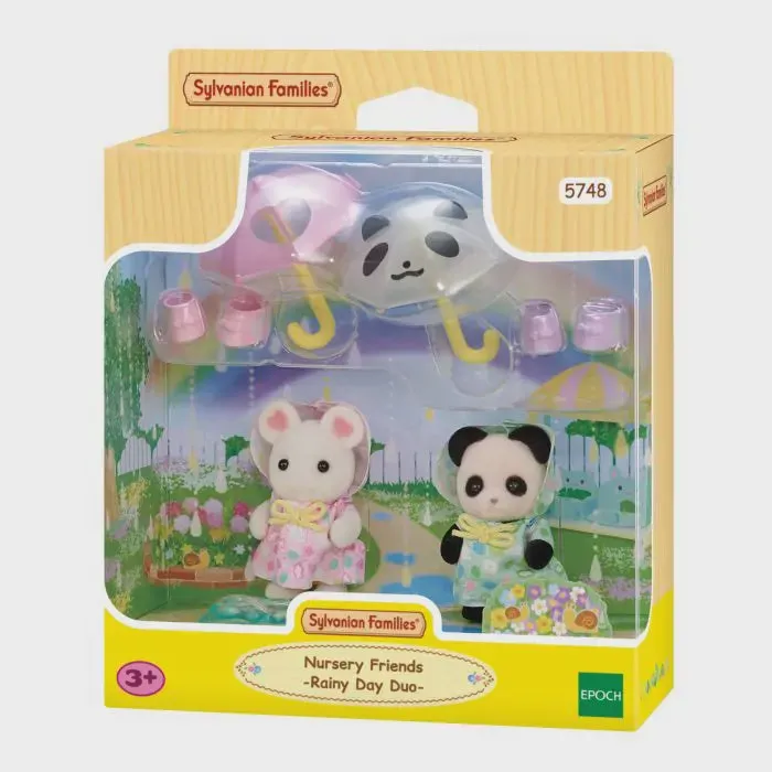 Sylvanian Families - Nursery Friends - Rainy Day Duo