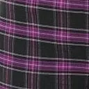 Unique Vintage Plus Size 1970s Purple & Black Plaid Rizzo Cigarette Pants