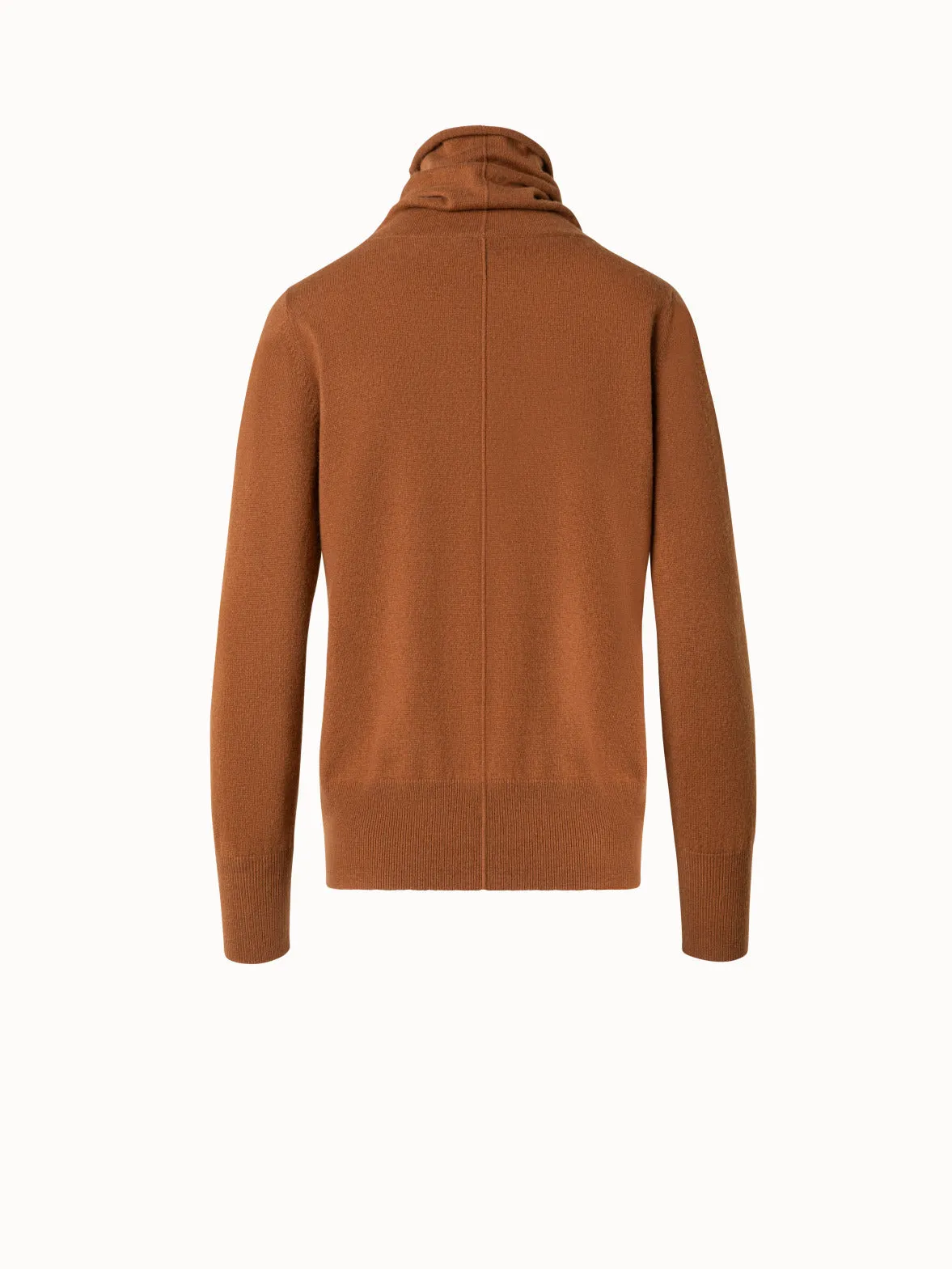 Wide Turtle Neck Cashmere Sweater